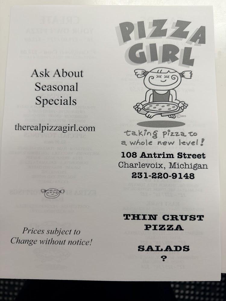 Pizza Girl Menu image 4